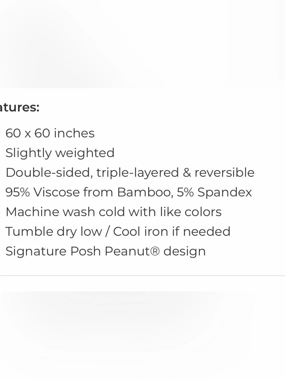 Posh Peanut Light Blue Rainbow Sesame Street Baby Blanket